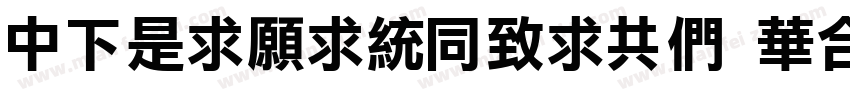 DFLiJinHeiGB Std W8字体转换